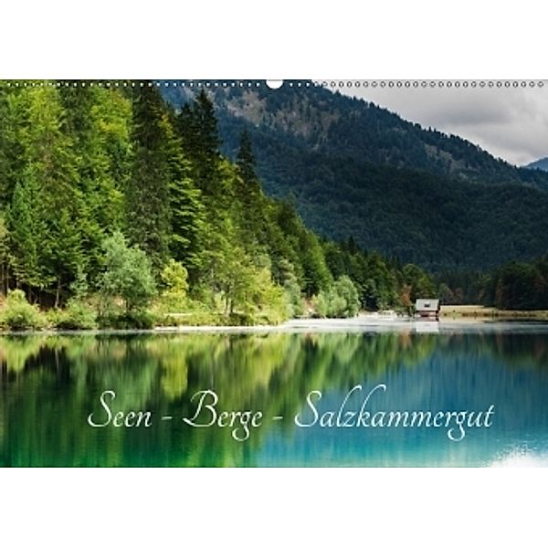 Seen - Berge - Salzkammergut (Wandkalender 2017 DIN A2 quer), Hannelore Hauer