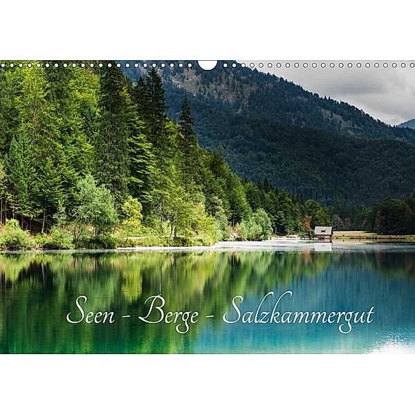 Seen - Berge - Salzkammergut (Wandkalender 2021 DIN A3 quer), Hannelore Hauer