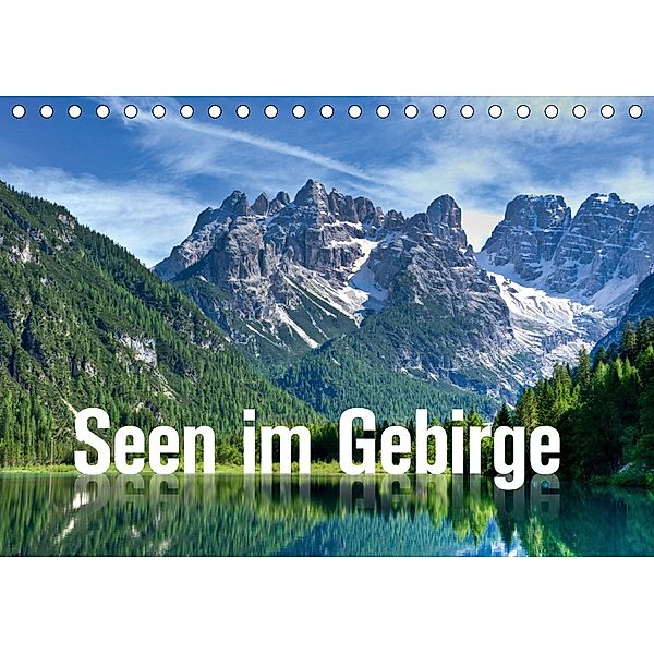 Seen im Gebirge (Tischkalender 2021 DIN A5 quer), Joachim Barig