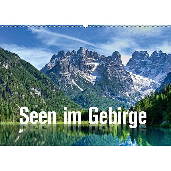 Seen im Gebirge (Wandkalender 2019 DIN A2 quer), Joachim Barig