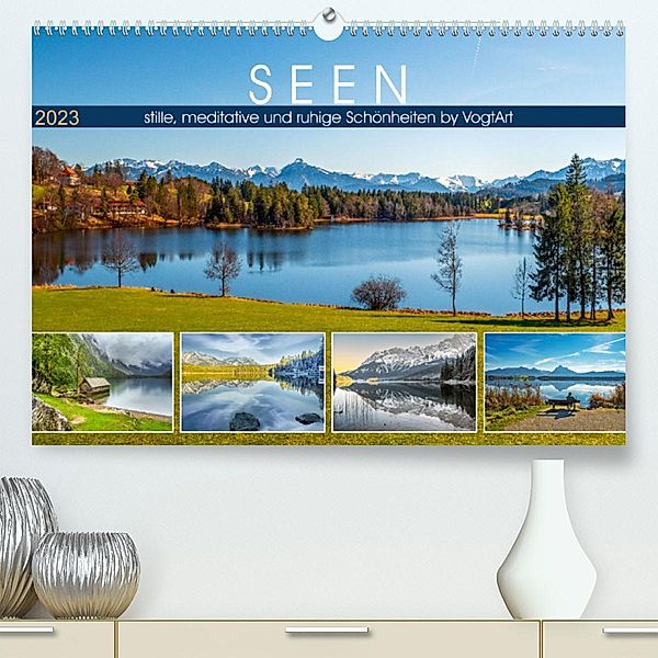 SEEN, stille, meditative und ruhige Schönheiten by VogtArt (Premium, hochwertiger DIN A2 Wandkalender 2023, Kunstdruck i, VogtArt