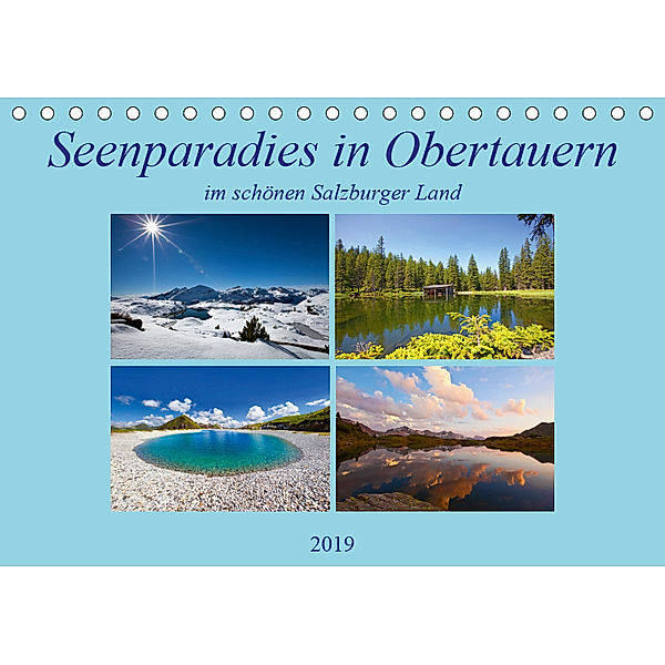 Seenparadies in Obertauern (Tischkalender 2019 DIN A5 quer), Christa Kramer