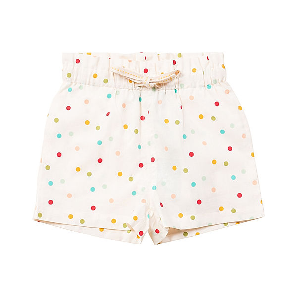 Little Green Radicals Seersucker-Shorts RAINBOW SPOTS in bunt