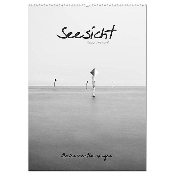 Seesicht - Bodenseestimmungen (Wandkalender 2024 DIN A2 hoch), CALVENDO Monatskalender, Florian Fahlenbock
