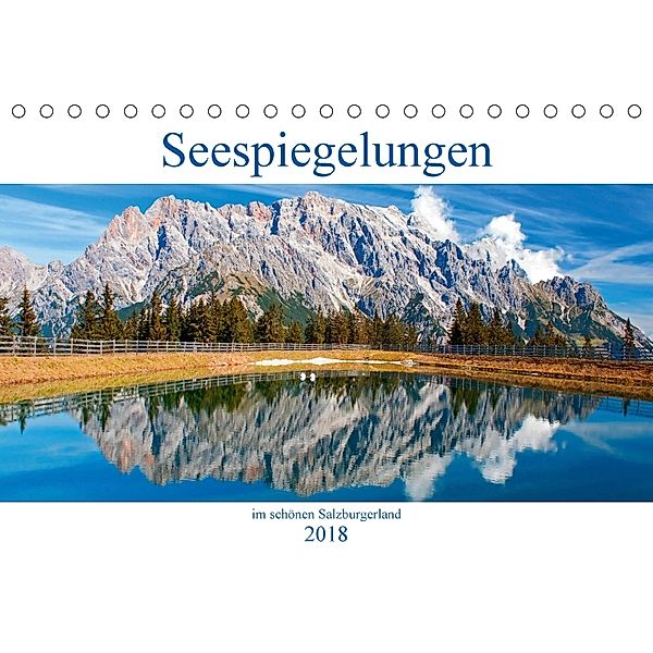 Seespiegelungen im schönen SalzburgerlandAT-Version (Tischkalender 2018 DIN A5 quer), Christa Kramer