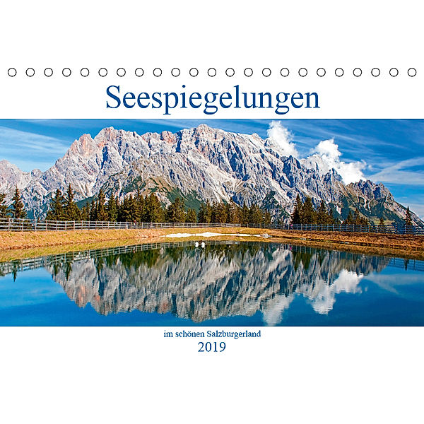 Seespiegelungen im schönen SalzburgerlandAT-Version (Tischkalender 2019 DIN A5 quer), Christa Kramer