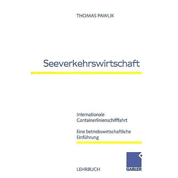 Seeverkehrswirtschaft, Thomas Pawlik