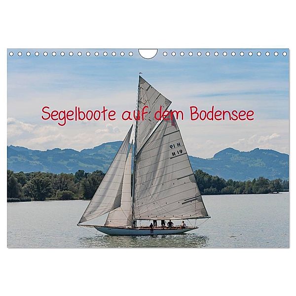 Segelboote auf dem Bodensee (Wandkalender 2025 DIN A4 quer), CALVENDO Monatskalender, Calvendo, docskh