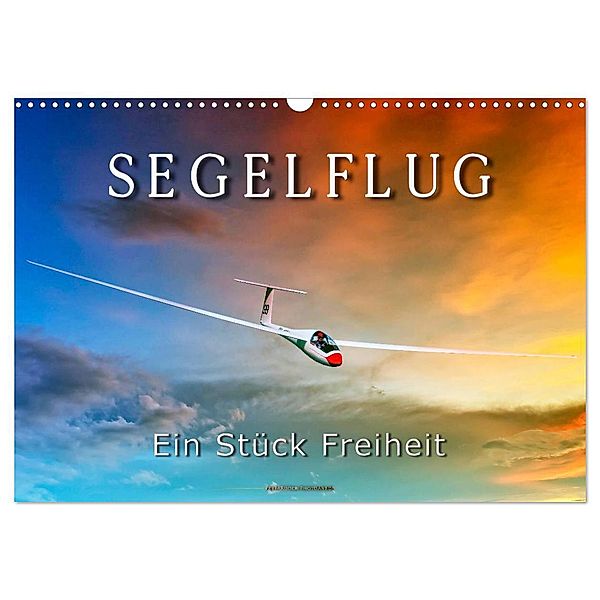 Segelflug, ein Stück Freiheit (Wandkalender 2024 DIN A3 quer), CALVENDO Monatskalender, Peter Roder