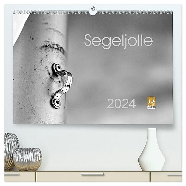 Segeljolle (hochwertiger Premium Wandkalender 2024 DIN A2 quer), Kunstdruck in Hochglanz, Nihat Uysal