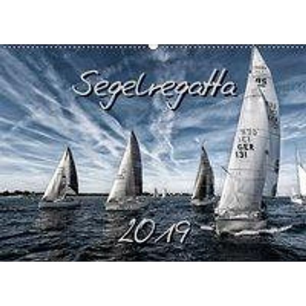 Segelregatta (Wandkalender 2019 DIN A2 quer), Ewald Steenblock