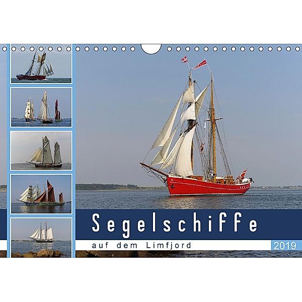 Segelschiffe auf dem Limfjord (Wandkalender 2019 DIN A4 quer), Werner Prescher