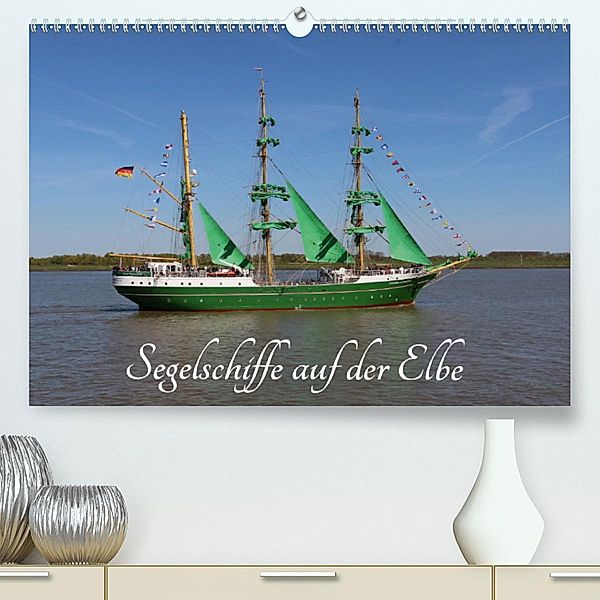 Segelschiffe auf der Elbe (Premium-Kalender 2020 DIN A2 quer), Eckhard K.Schulz