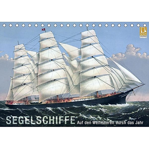 Segelschiffe der Meere (Tischkalender 2020 DIN A5 quer), Babette Reek