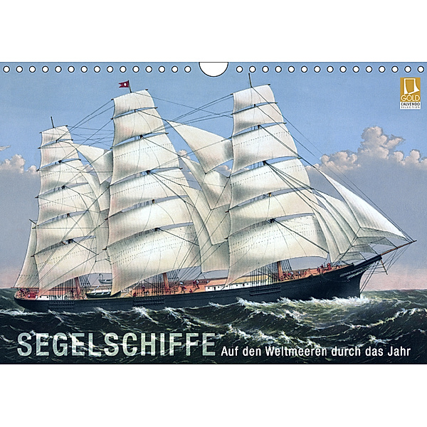 Segelschiffe der Meere (Wandkalender 2019 DIN A4 quer), Babette Reek