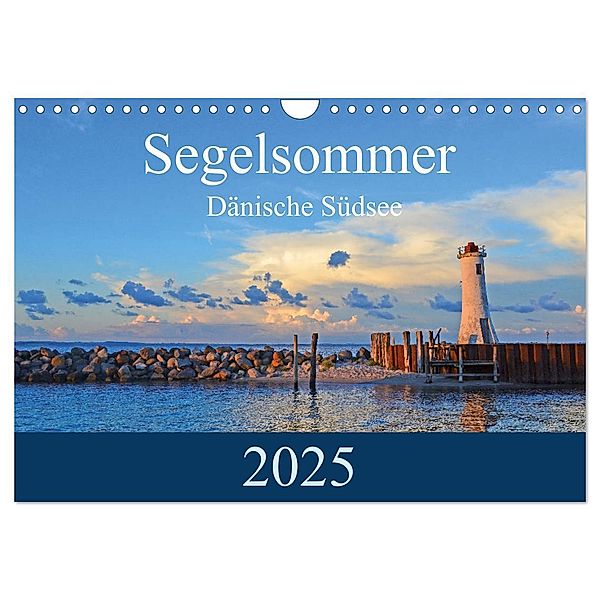 Segelsommer - Dänische Südsee (Wandkalender 2025 DIN A4 quer), CALVENDO Monatskalender, Calvendo, Irk Boockhoff