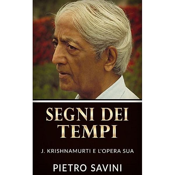 Segni dei Tempi, Pietro Savini