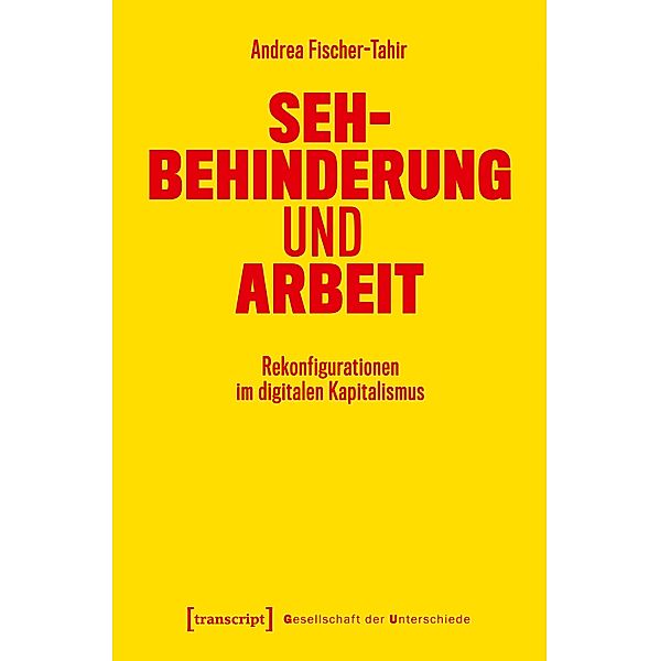 Sehbehinderung und Arbeit / Gesellschaft der Unterschiede Bd.68, Andrea Fischer-Tahir