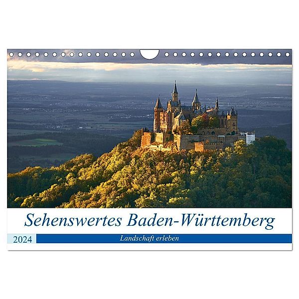 Sehenswertes Baden-Württemberg (Wandkalender 2024 DIN A4 quer), CALVENDO Monatskalender, www.ul-foto.com, Ulrike Leinemann