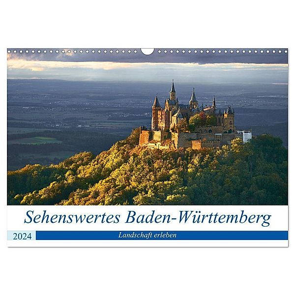 Sehenswertes Baden-Württemberg (Wandkalender 2024 DIN A3 quer), CALVENDO Monatskalender, www.ul-foto.com, Ulrike Leinemann