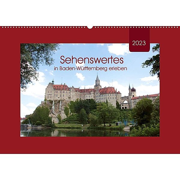 Sehenswertes in Baden-Württemberg erleben (Wandkalender 2023 DIN A2 quer), Angelika keller