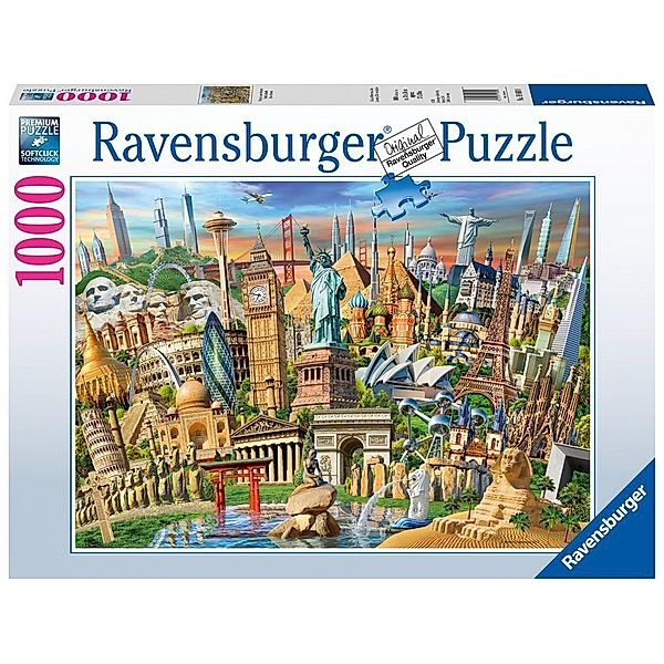 Ravensburger Verlag Sehenswürdigkeiten Weltweit (Puzzle)