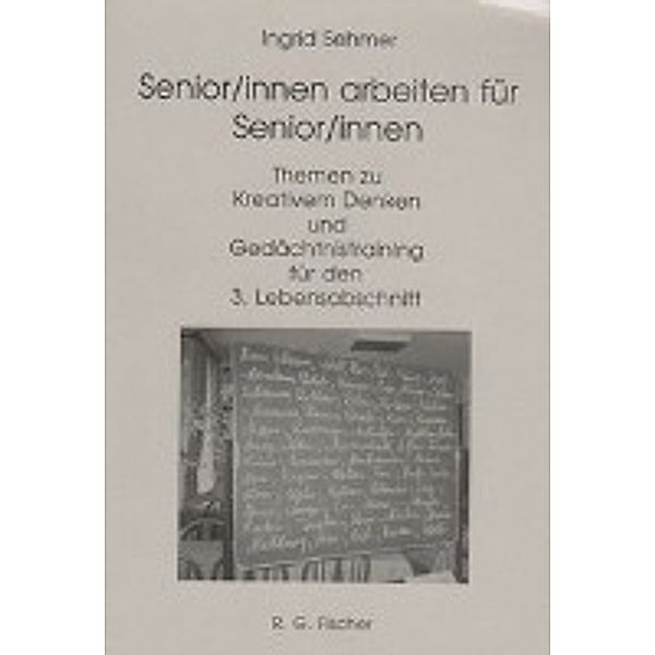 Sehmer: Senior/innen f. Senior/in, Ingrid Sehmer