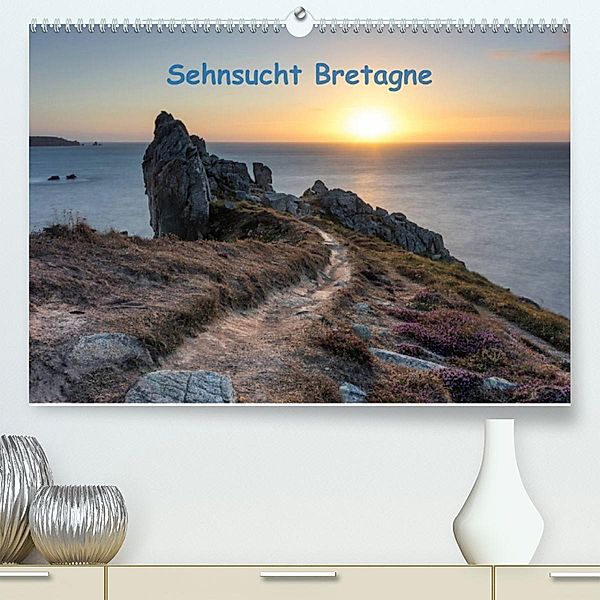 Sehnsucht Bretagne (Premium, hochwertiger DIN A2 Wandkalender 2023, Kunstdruck in Hochglanz), Bernd Leicht