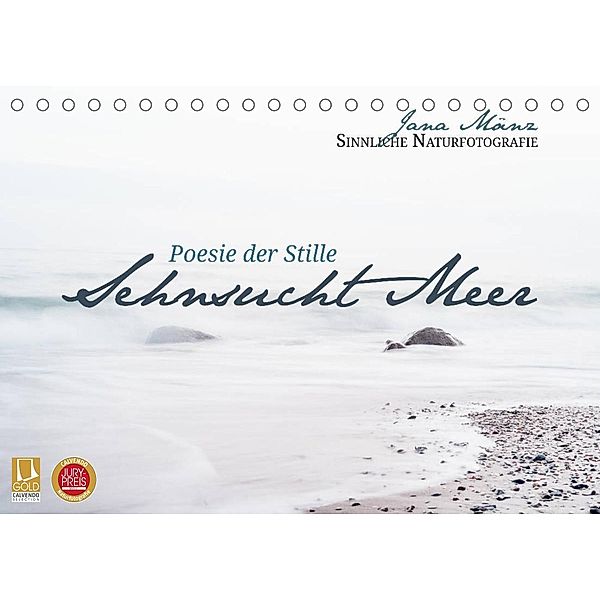 Sehnsucht Meer - Poesie der Stille (Tischkalender 2023 DIN A5 quer), Jana Mänz