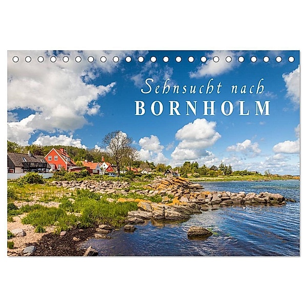 Sehnsucht nach Bornholm (Tischkalender 2024 DIN A5 quer), CALVENDO Monatskalender, Christian Müringer
