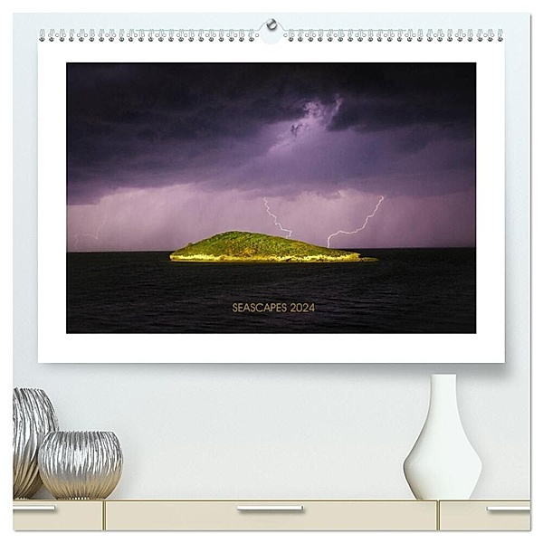 Sehnsucht nach dem Meer (hochwertiger Premium Wandkalender 2024 DIN A2 quer), Kunstdruck in Hochglanz, Danyel Kassner