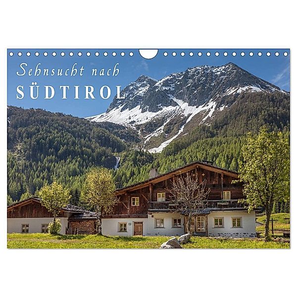 Sehnsucht nach Südtirol (Wandkalender 2025 DIN A4 quer), CALVENDO Monatskalender, Calvendo, Christian Müringer