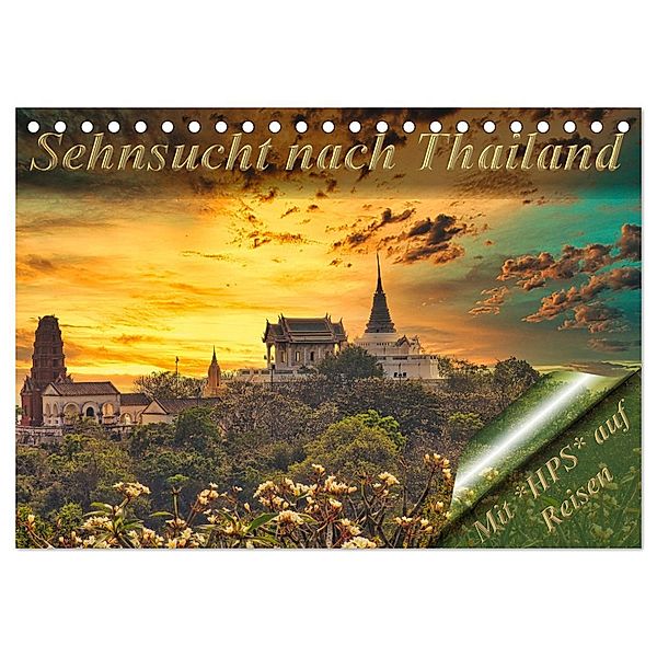 Sehnsucht nach Thailand (Tischkalender 2025 DIN A5 quer), CALVENDO Monatskalender, Calvendo, Heinz-Peter Schwerin