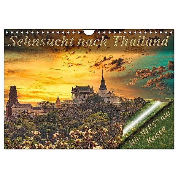 Sehnsucht nach Thailand (Wandkalender 2024 DIN A4 quer), CALVENDO Monatskalender, Heinz-Peter Schwerin