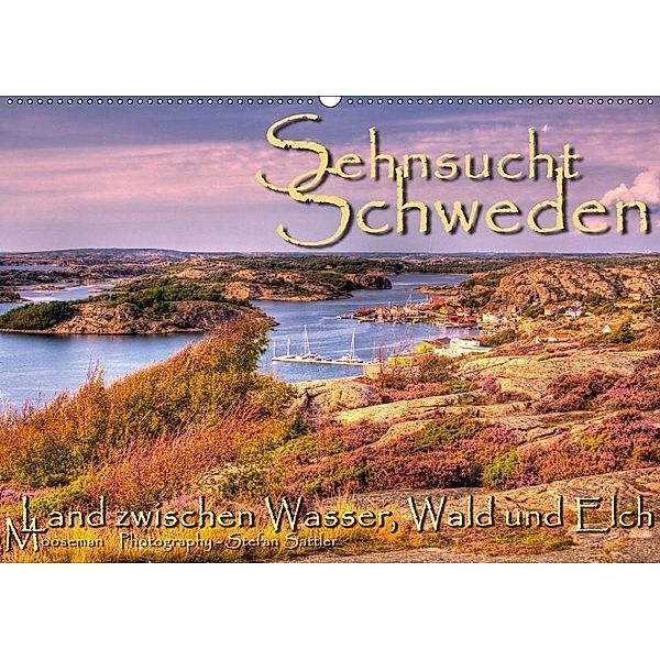 Sehnsucht Schweden - Sverige (Wandkalender 2017 DIN A2 quer), Stefan Sattler