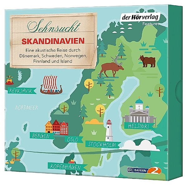 Sehnsucht Skandinavien,5 Audio-CD, Sehnsucht Skandinavien