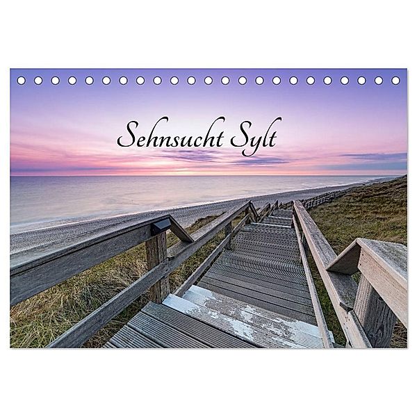 Sehnsucht Sylt (Tischkalender 2025 DIN A5 quer), CALVENDO Monatskalender, Calvendo, Nordbilder