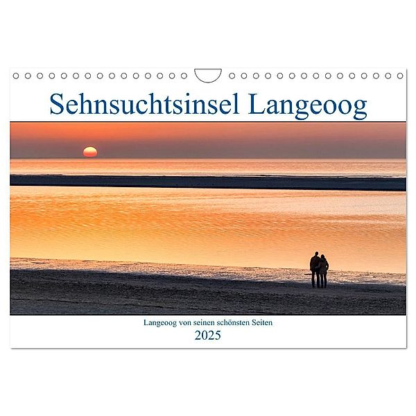 Sehnsuchtinsel Langeoog (Wandkalender 2025 DIN A4 quer), CALVENDO Monatskalender, Calvendo, Andreas Klesse