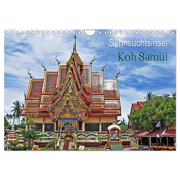 Sehnsuchtsinsel Koh Samui (Wandkalender 2024 DIN A4 quer), CALVENDO Monatskalender, Dagmar Jährling