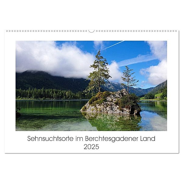 Sehnsuchtsorte im Berchtesgadener Land (Wandkalender 2025 DIN A2 quer), CALVENDO Monatskalender, Calvendo, Heike Hoffmann