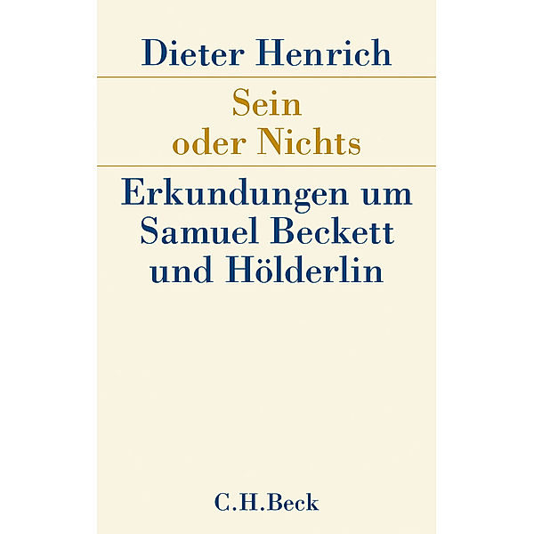 Sein oder Nichts, Dieter Henrich