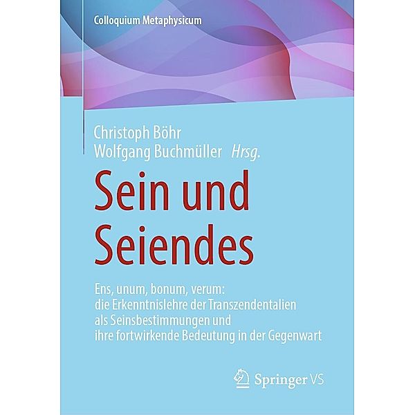 Sein und Seiendes / Colloquium Metaphysicum