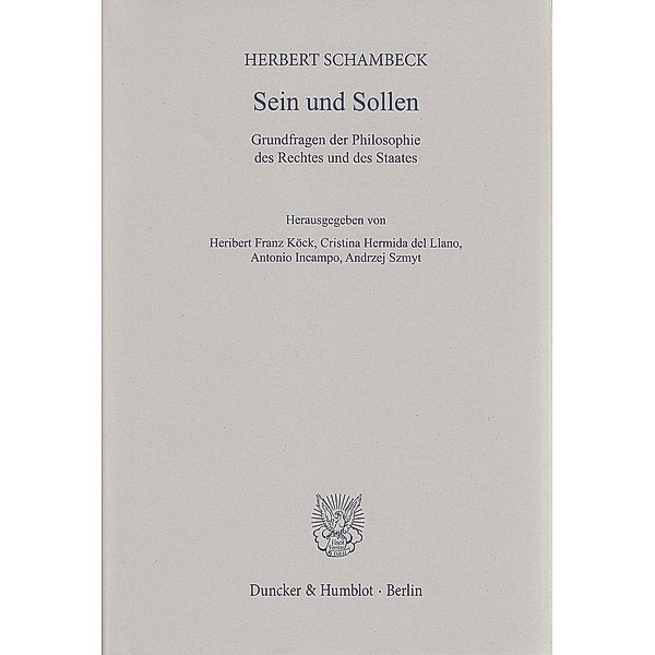 Sein und Sollen, Herbert Schambeck