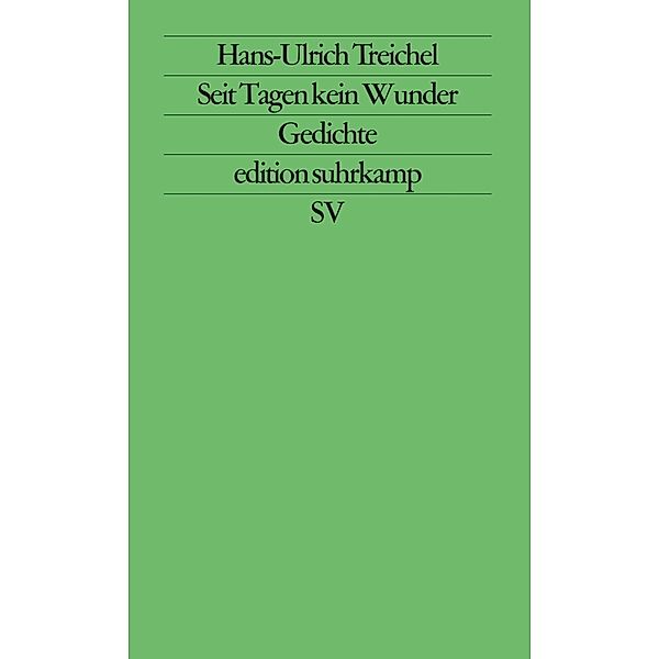 Seit Tagen kein Wunder, Hans-Ulrich Treichel