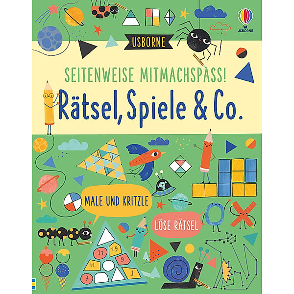 Seitenweise Mitmachspaß! Rätsel, Spiele & Co., James Maclaine, Lan Cook, Tom Mumbray