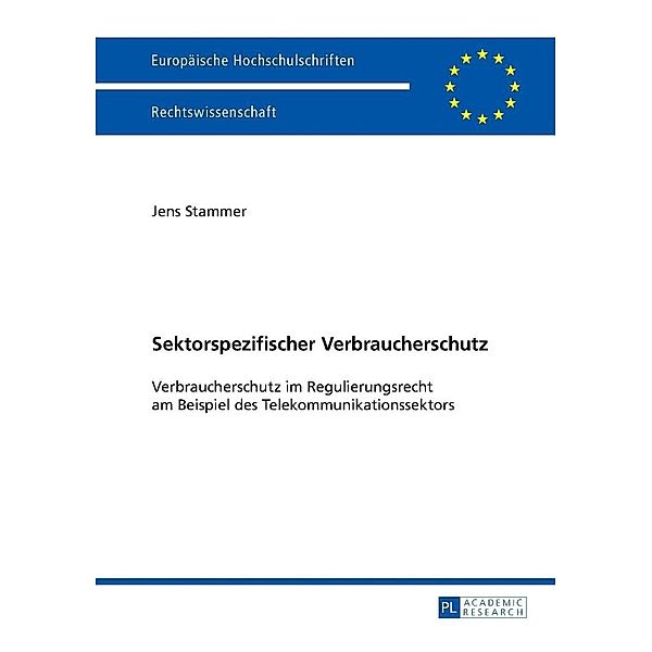 Sektorspezifischer Verbraucherschutz, Stammer Jens Stammer