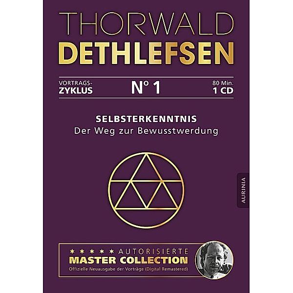 Selbsterkenntnis - Der Weg zur Bewusstwerdung,1 Audio-CD, Thorwald Dethlefsen