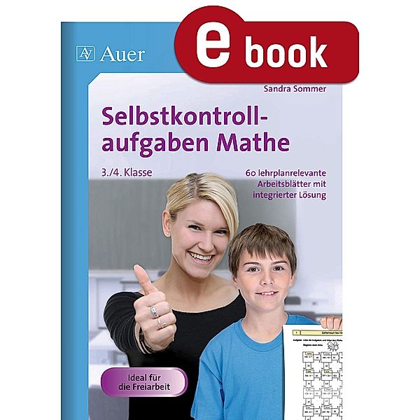 Selbstkontrollaufgaben Mathe für die 3.-4. Klasse / Selbstkontrollaufgaben Grundschule, Sandra Sommer, Markus Sommer