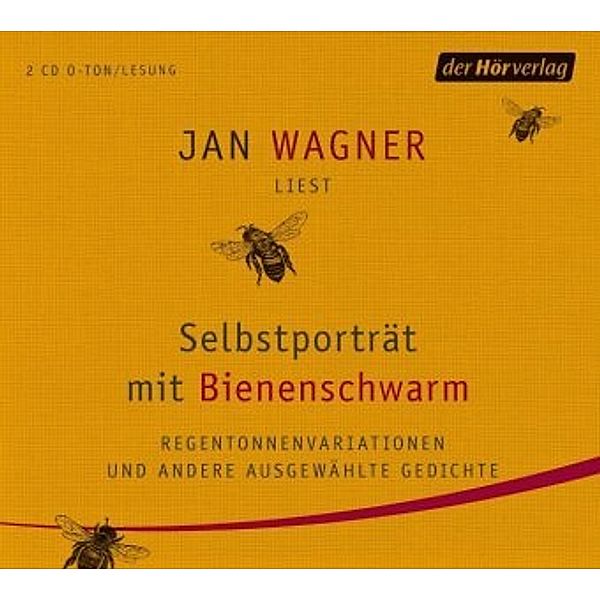 Selbstporträt mit Bienenschwarm, 2 Audio-CDs, Jan Wagner