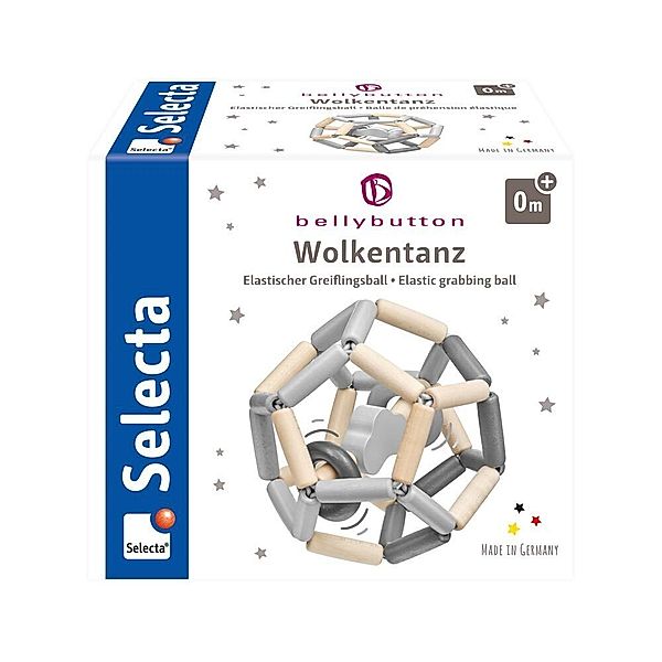 SCHMIDT SPIELE, Selecta Spielzeug Selecta - Selecta Wolkentanz, Greiflingsball, 11,5 cm